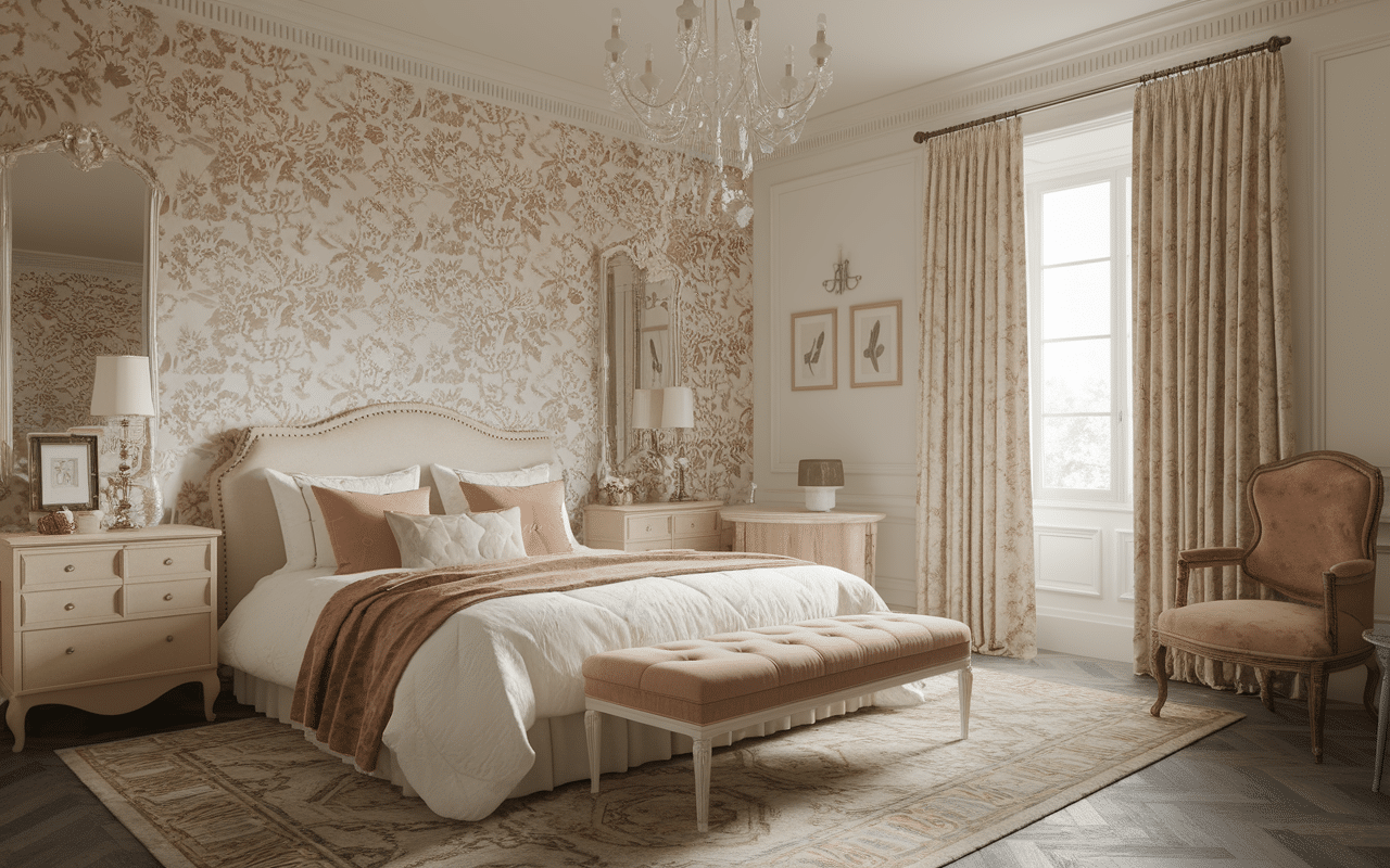 Décoration vintage avec édredon grand-mère cocooning