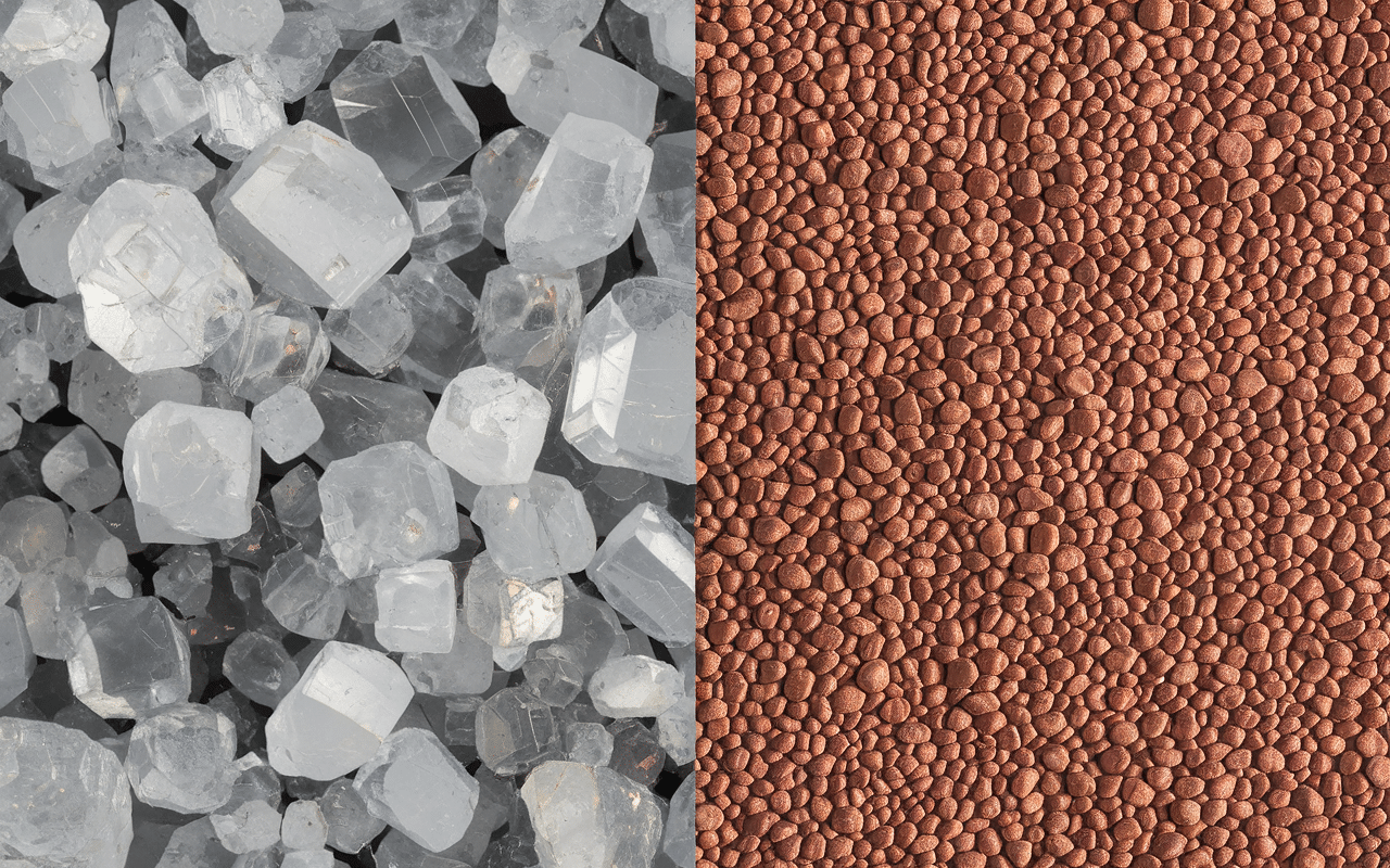 Structure des matériaux Silestone et Dekton