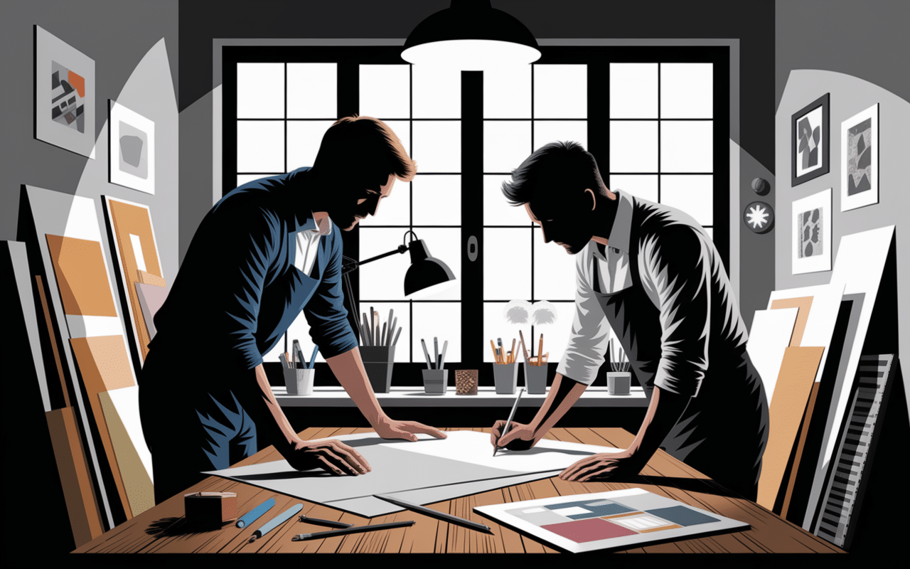 Portrait des créateurs Muller Van Severen