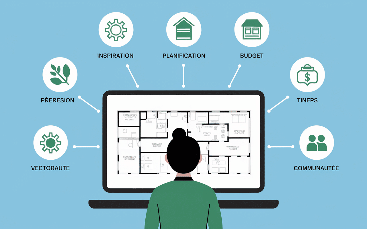 Utilisation étape par étape amenagermaison.fr