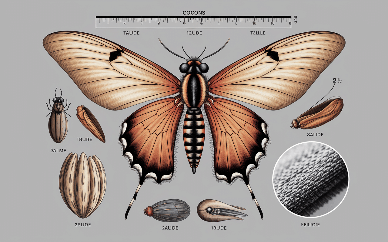 Guide identification cocon mouche