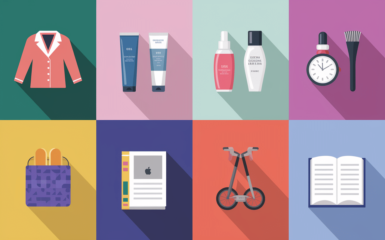 Univers mode, beauté, déco, gadgets