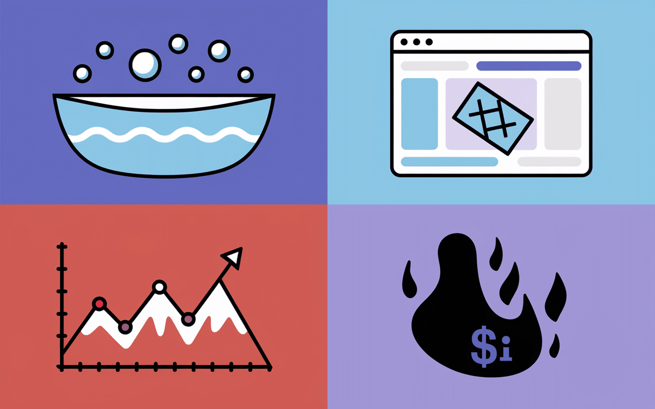 Infographie sur les types de rug pull