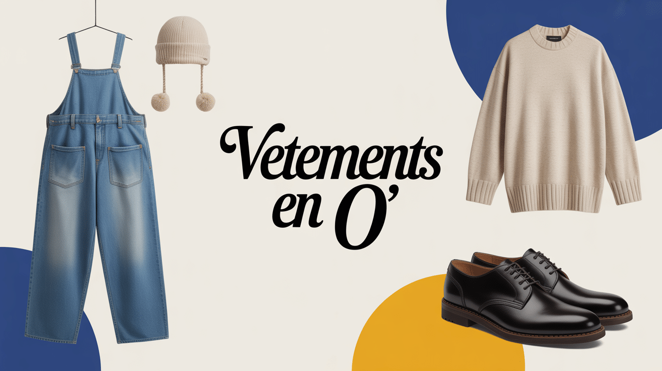Collection de vêtements en O