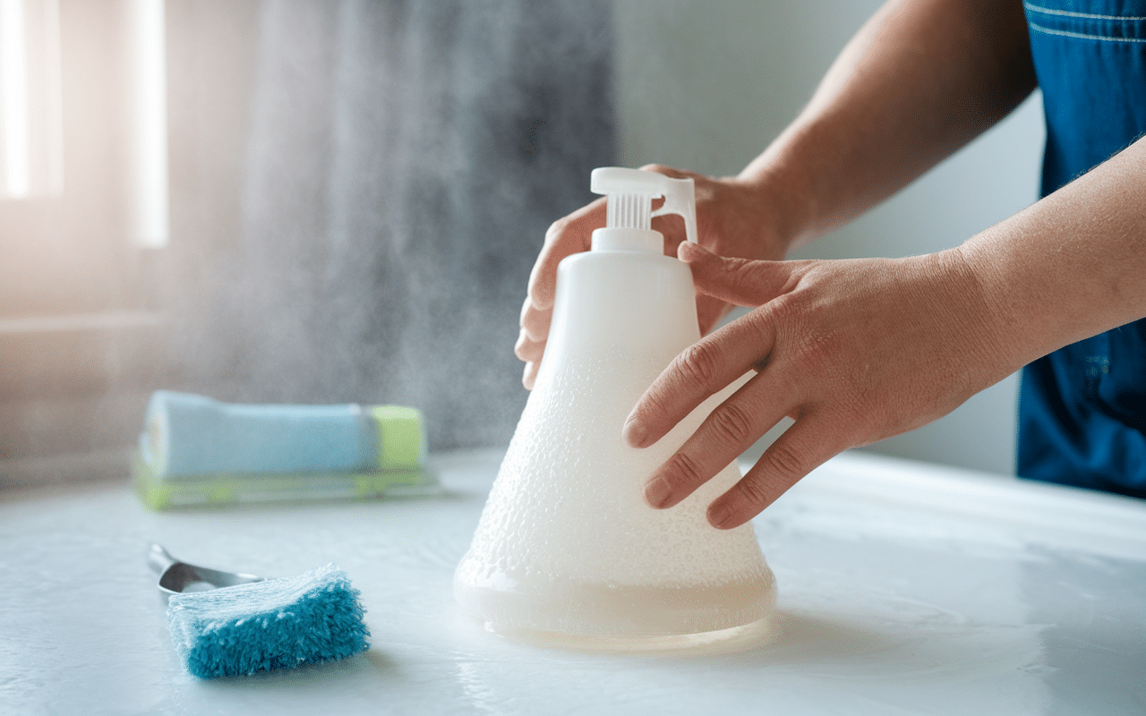 Retrait tige détartrage centrale vapeur Calor Express Anti Calc