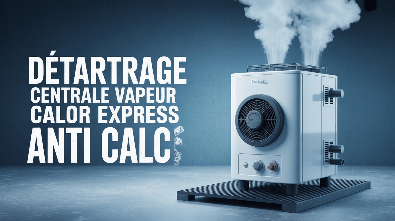 Détartrage centrale vapeur Calor Express Anti Calc moderne