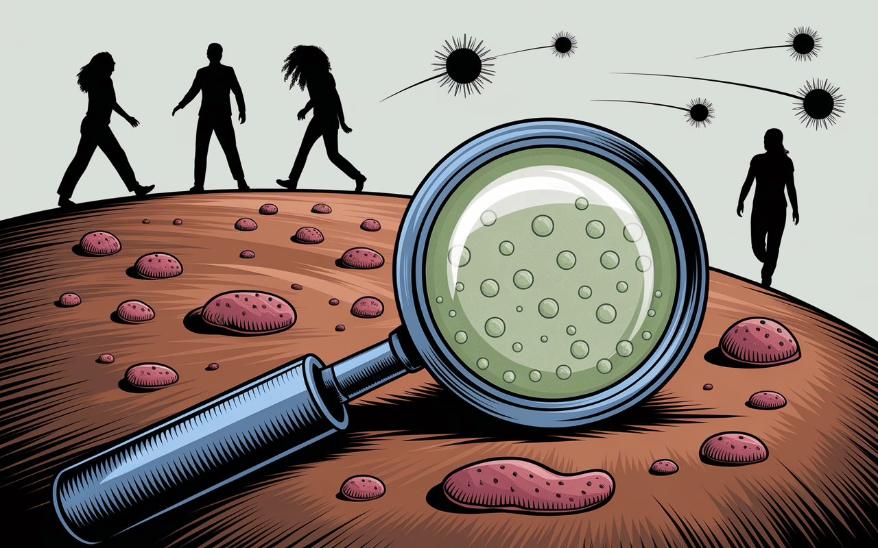 moisissure cuir danger microscope spores
