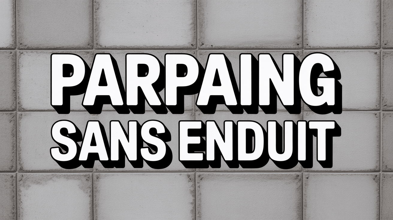 peut on laisser un mur en parpaing sans enduit texture surface chantier