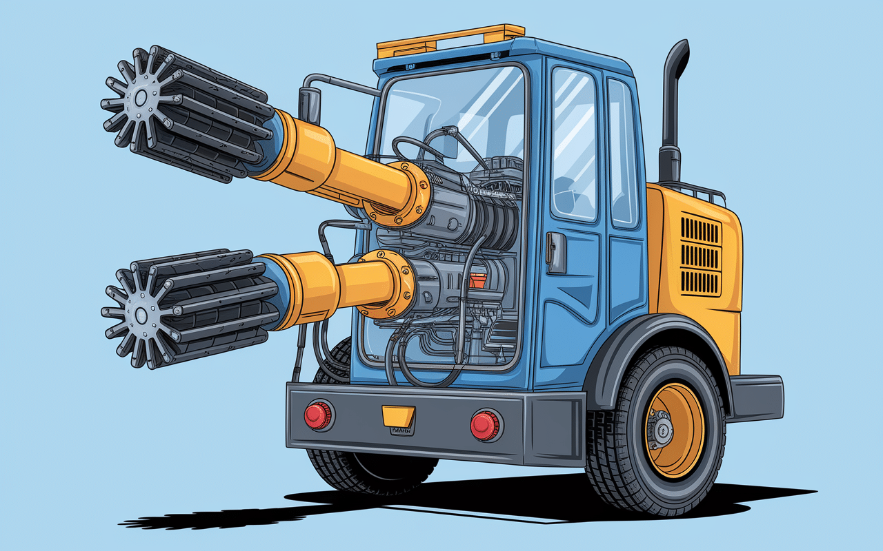 schéma serpillière electrique moteur réservoir