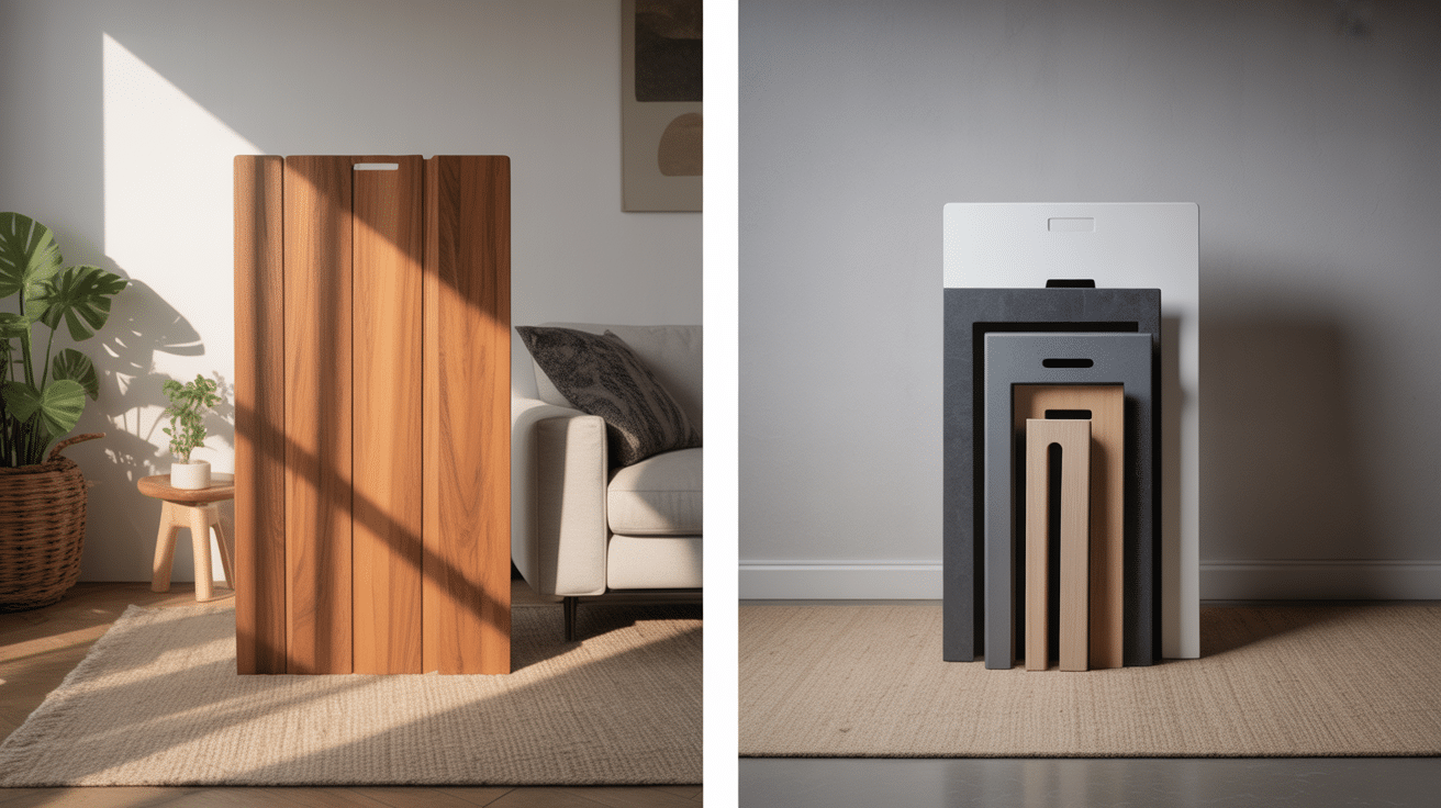 Patere bois vs metal plastique déco intérieure