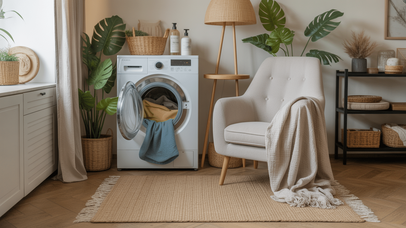 Housse fauteuil crapaud lavage machine accessoires deco