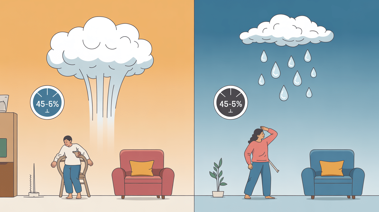 mode dry climatiseur gestion humidite air purifie
