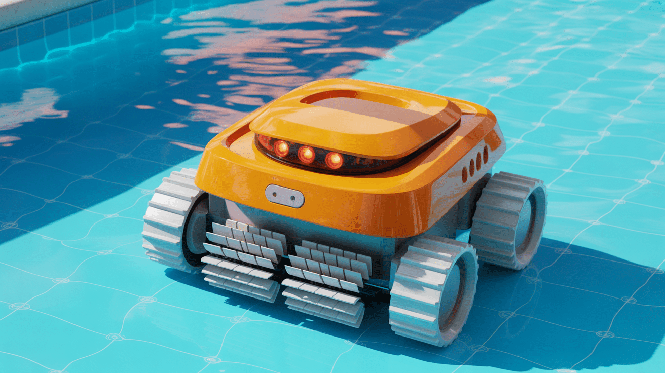 voyant i clignote robot piscine zodiac panneau