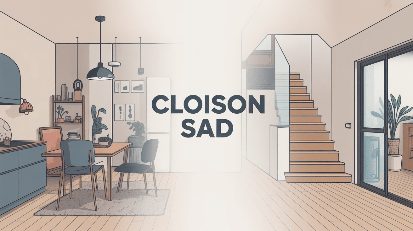 Illustration globale cloison SAD signification et structure