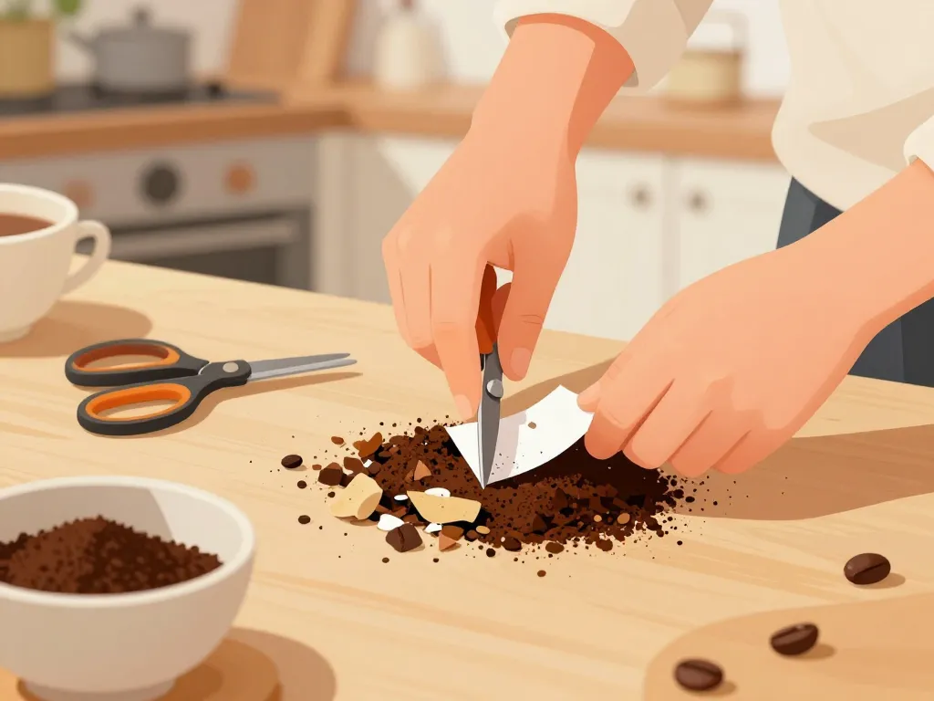 comment détruire des papiers sans les brûler illustration découpe manuelle