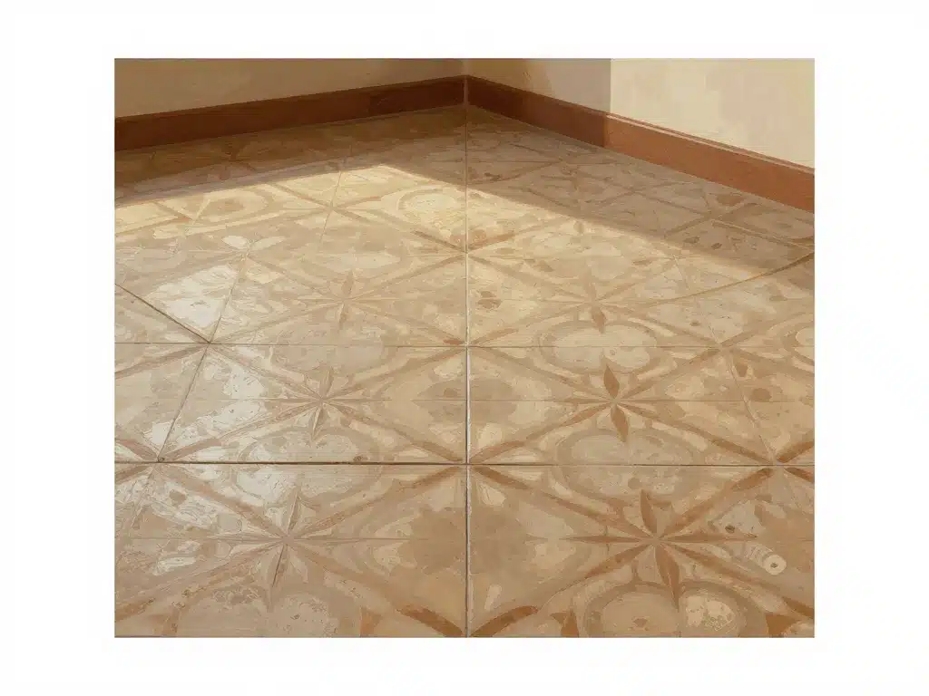 Potentiel décoratif ancien carreaux de ciment