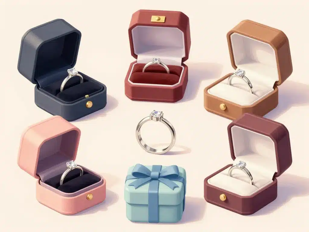 types ecrin bague selon besoins