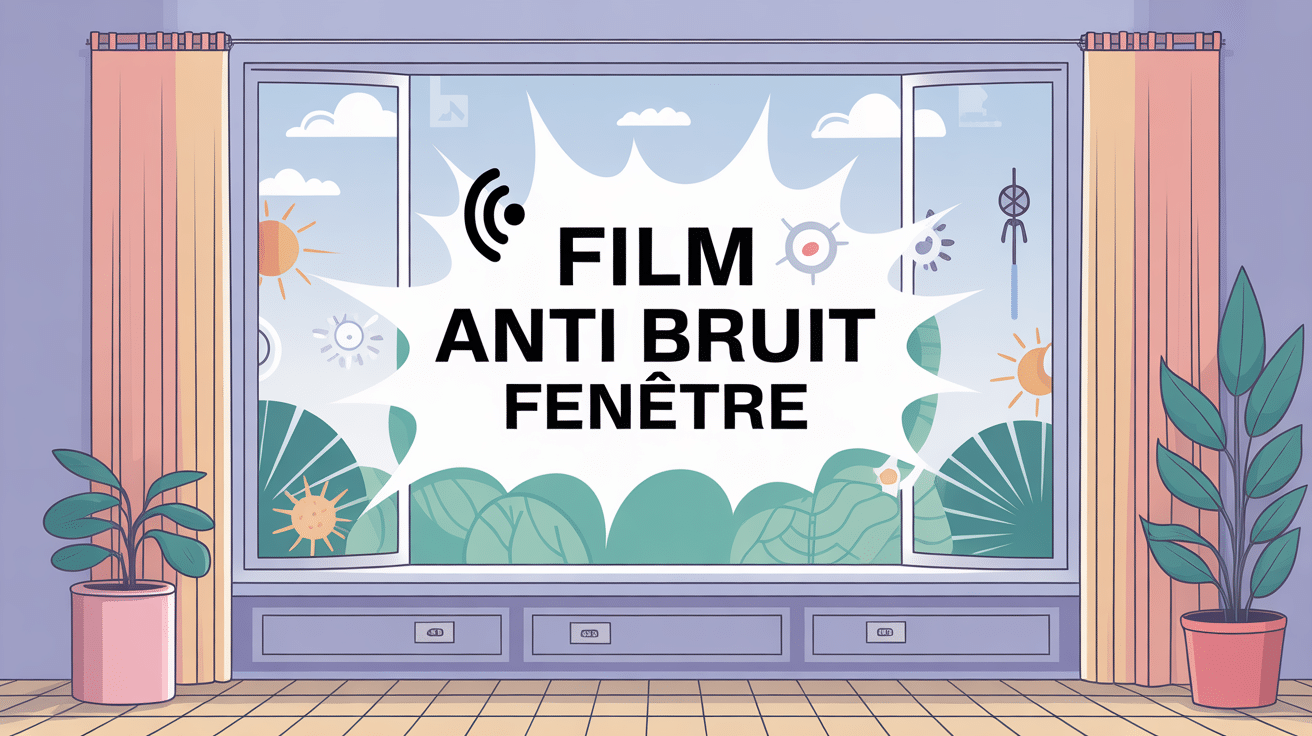 film anti bruit fenetre fenêtre réduction bruit ambiance calme