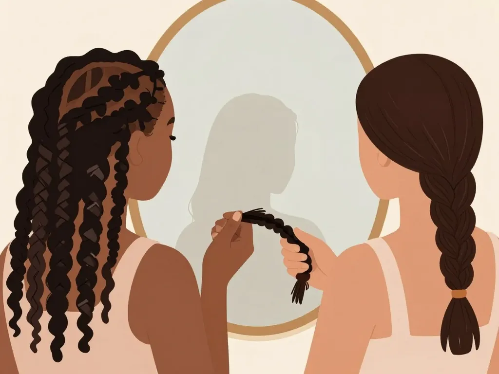 natte coiffures cheveux différents types