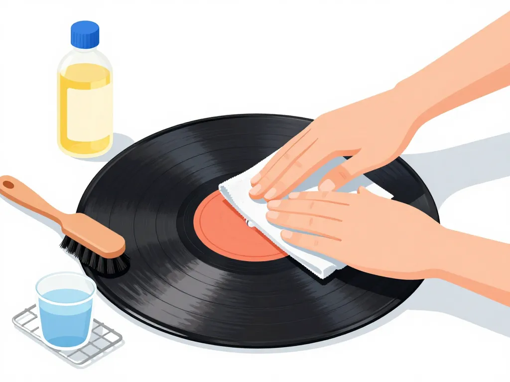 étapes nettoyer vinyle vinaigre blanc application correcte