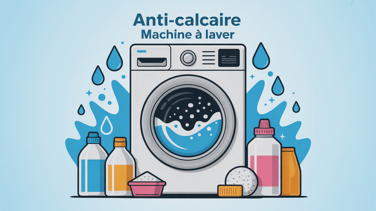 ou mettre anti calcaire machine à laver dans une machine moderne