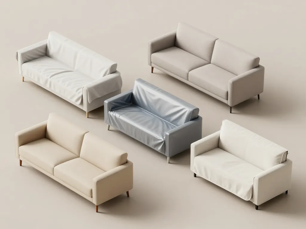 types protège canapé elastic imperméable sur mesure
