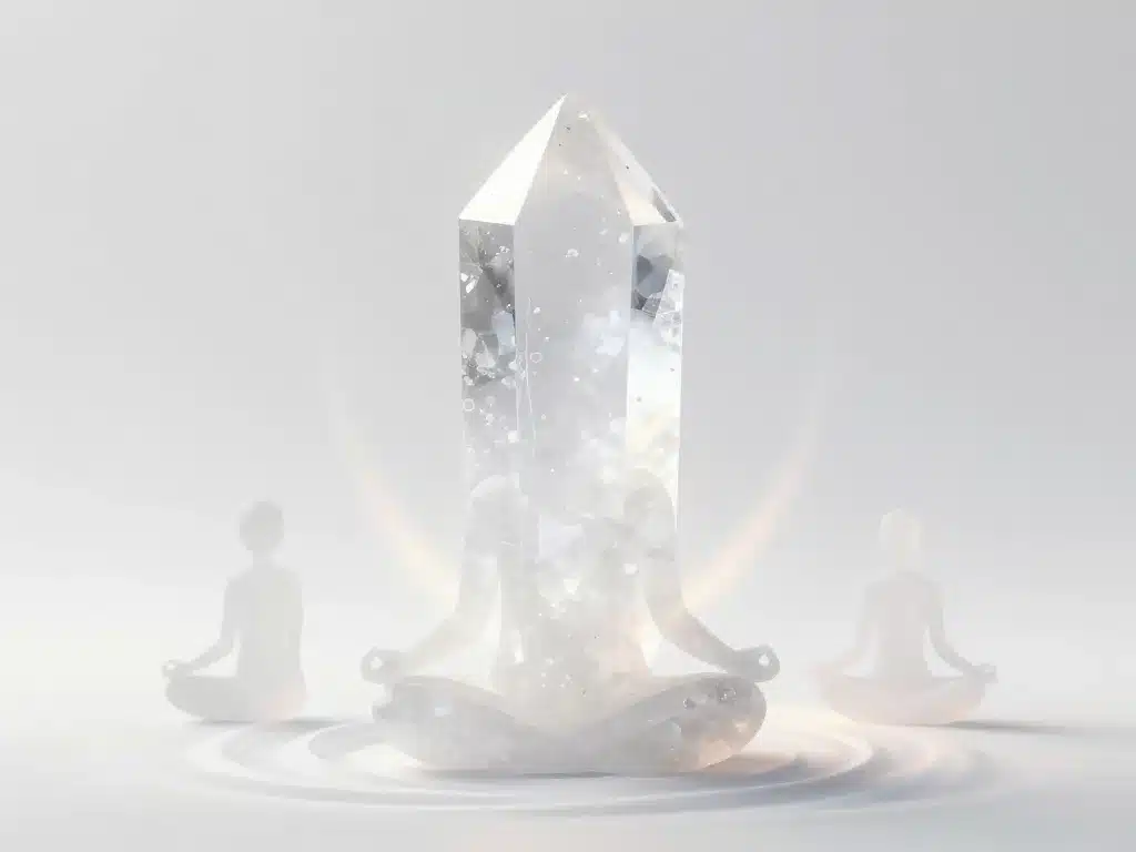 quartz blanc effets apaisants méditation