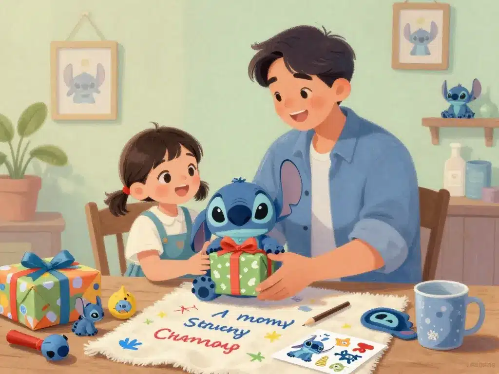 stitch peluche cadeau personnalisé adulte enfant