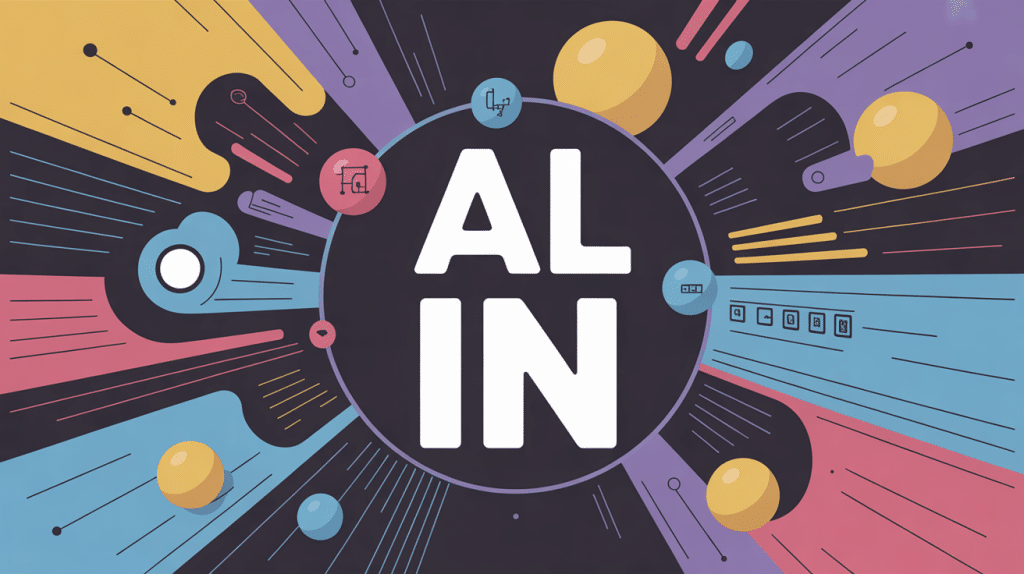 Illustration al in usage tech IA