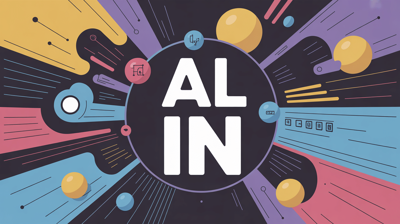 Illustration al in usage tech IA