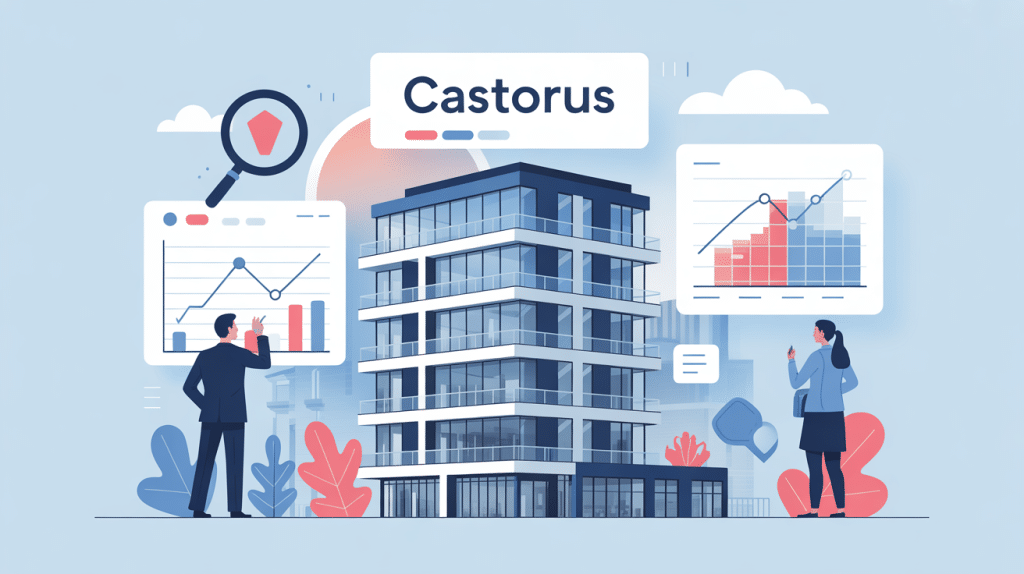 Illustration utilisation castorus pour évaluation immobilière