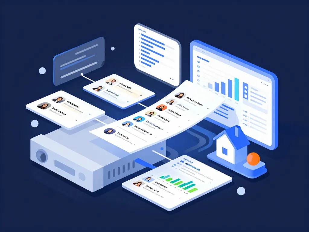 Diagramme fonctionnement castorus données immobilières