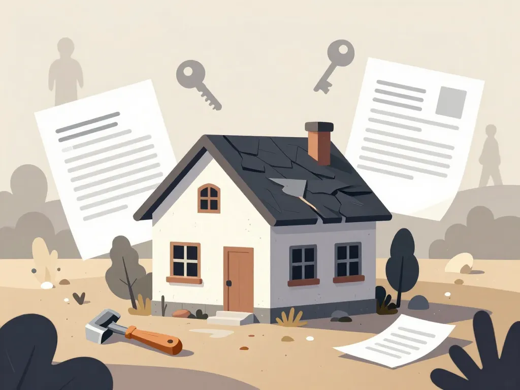 comprendre réalité maison abandonnée à donner