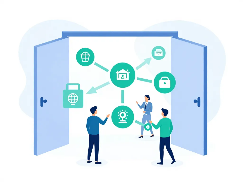 Découverte valmoura plateforme illustration