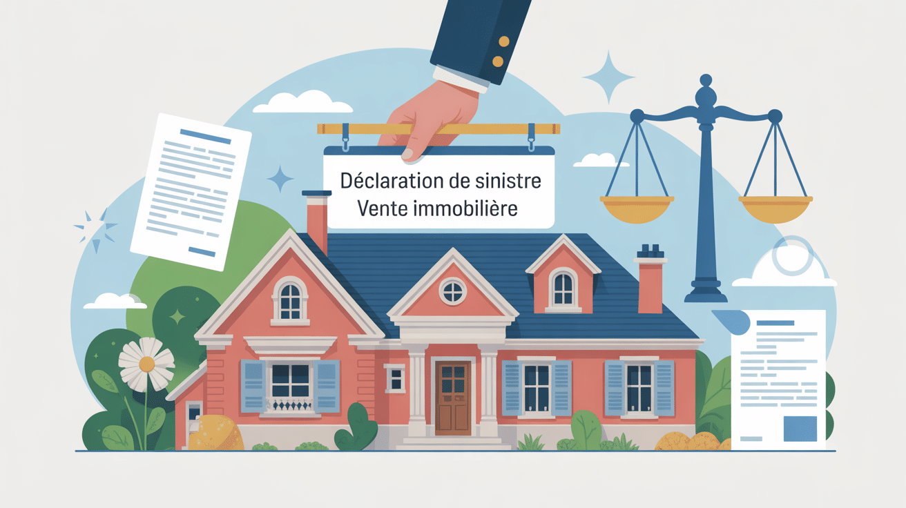 Processus déclaration sinistre acte de vente immobilier