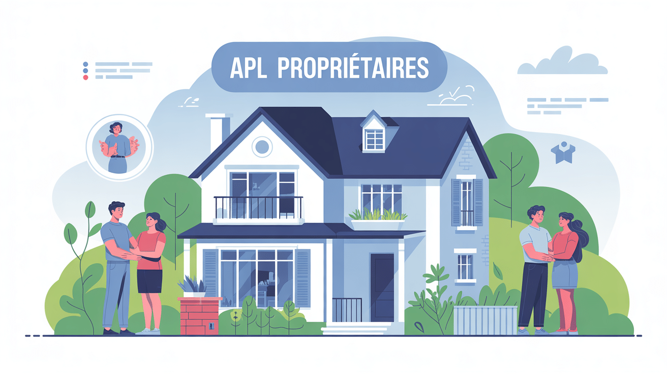 Fin des APL pour les propriétaires en France, visuel SEO