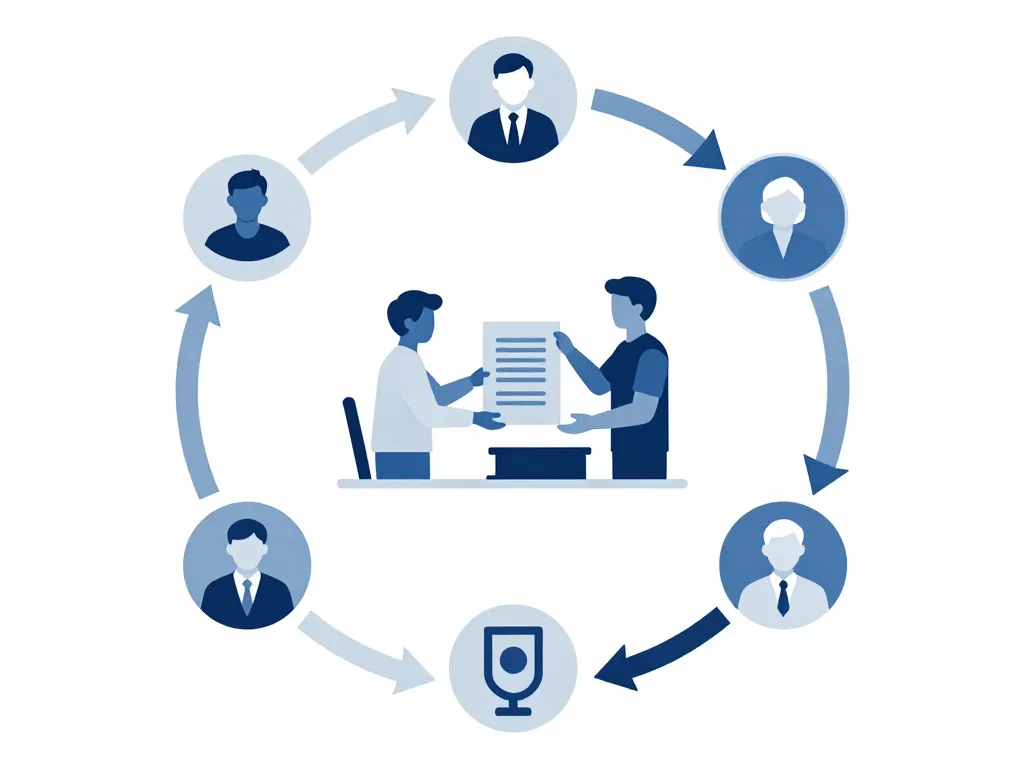 inscription à l'ordre du jour d'une cal, schéma du processus, participants cal