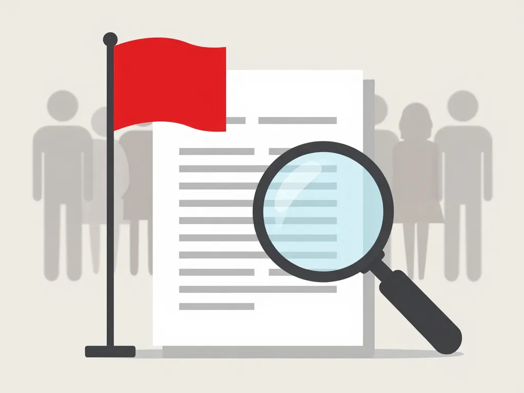 Signaux d'alerte liste noire des constructeurs de maison