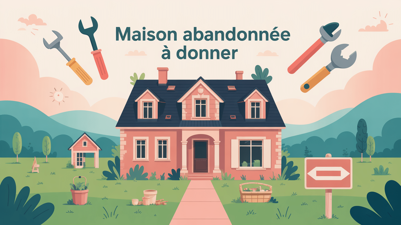 maison abandonnée à donner illustration opportunité prudence