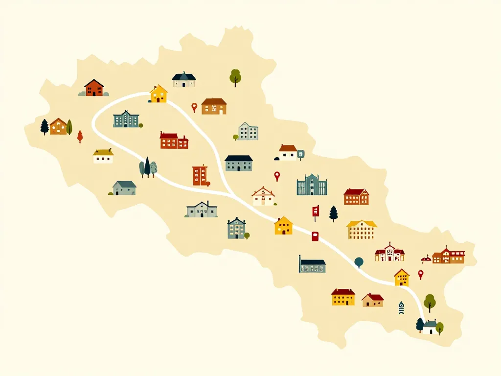 où trouver maison abandonnée à donner carte symbolique