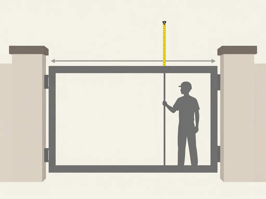 schema installation neuf portail mesures et reglementation