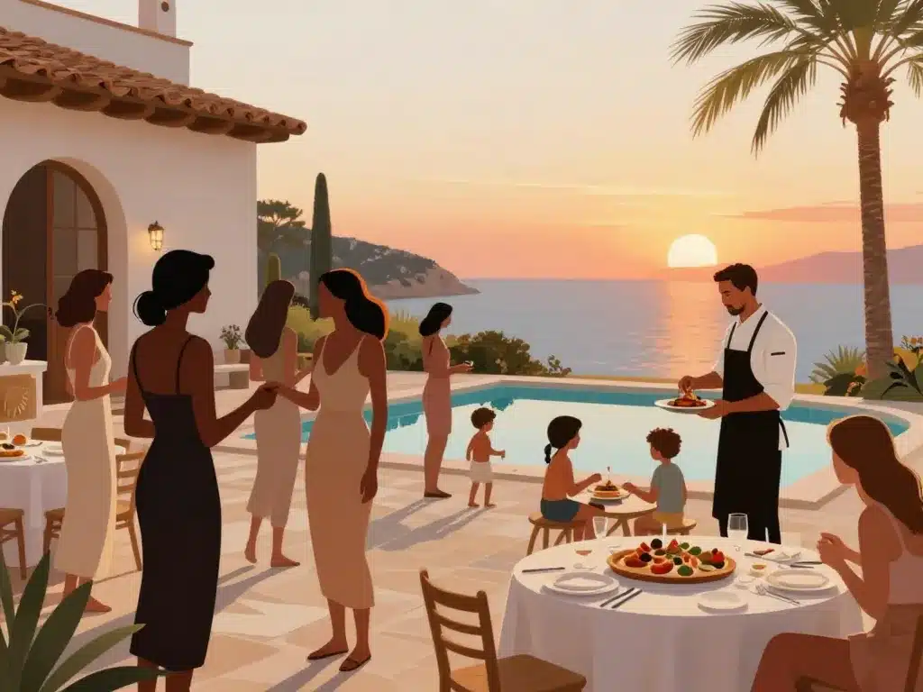 Services conciergerie piscine location villa Ibiza Le Collectionist