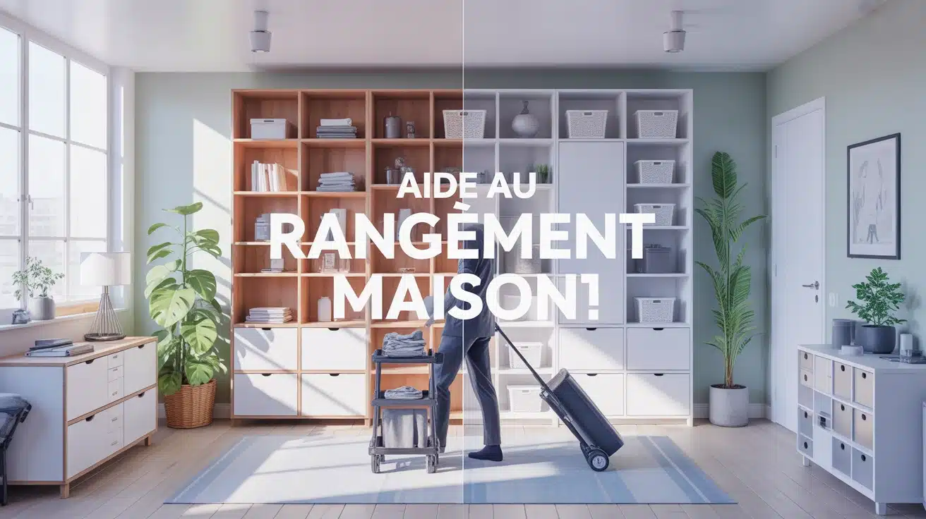 aide rangement maison pièce rangée coach