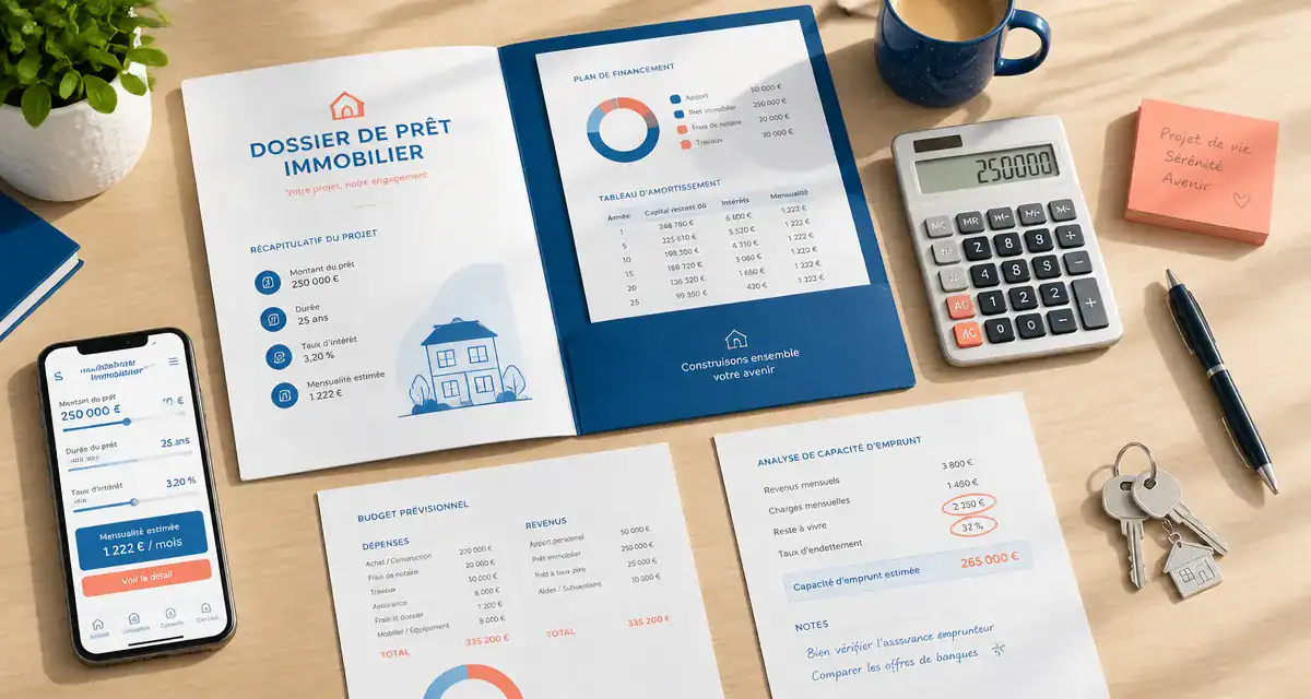 simulation prêt immobilier centenaire.org calculette dossier