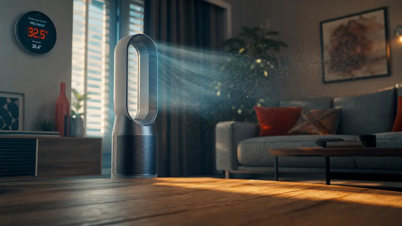 Climatiseur Dyson froid avis : purificateur-ventilateur en mode froid