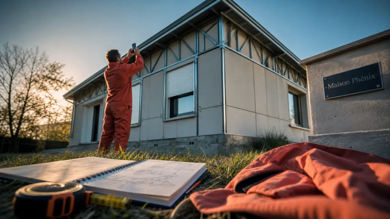 Maisons phoenix : ossature métallique et panneaux béton, rénovation énergétique