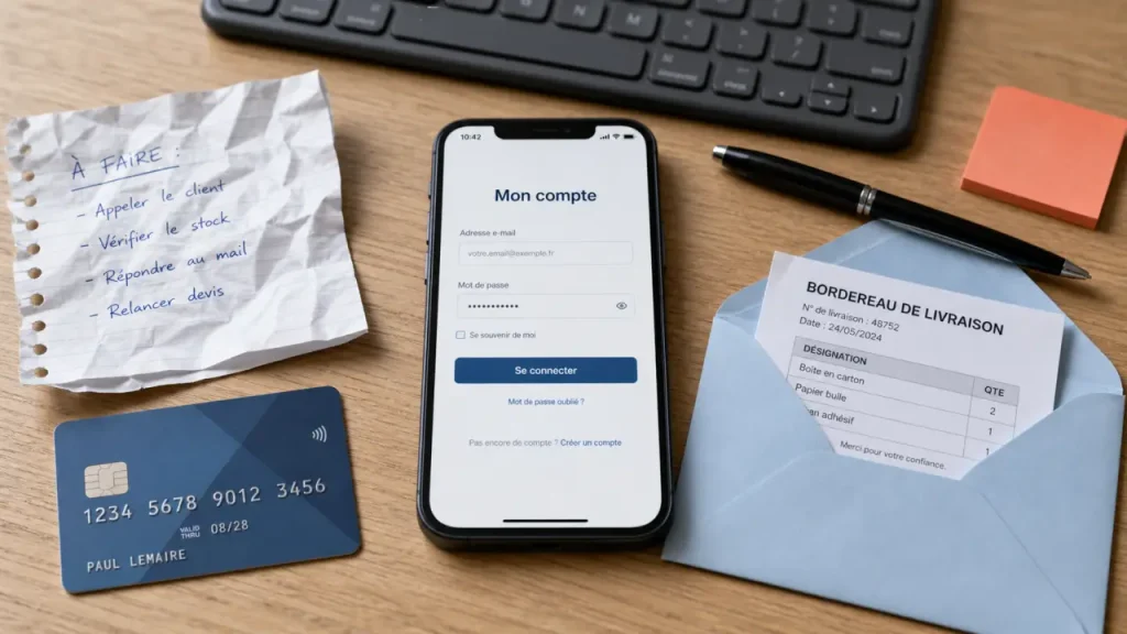 Vitrine magique mon compte : connexion, mot de passe, suivi commande