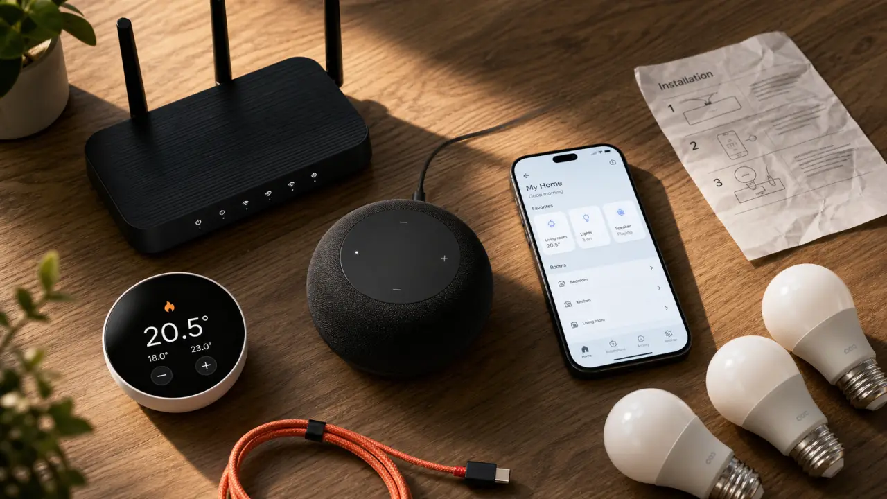 Comment fonctionne Google Home : Wi‑Fi, voix et Matter