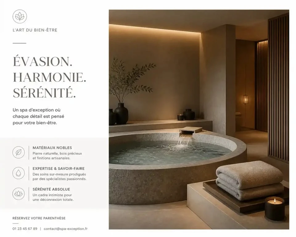 Espace de détente privatisé au spa Au Bien-être des Cinq Sens à Marseille