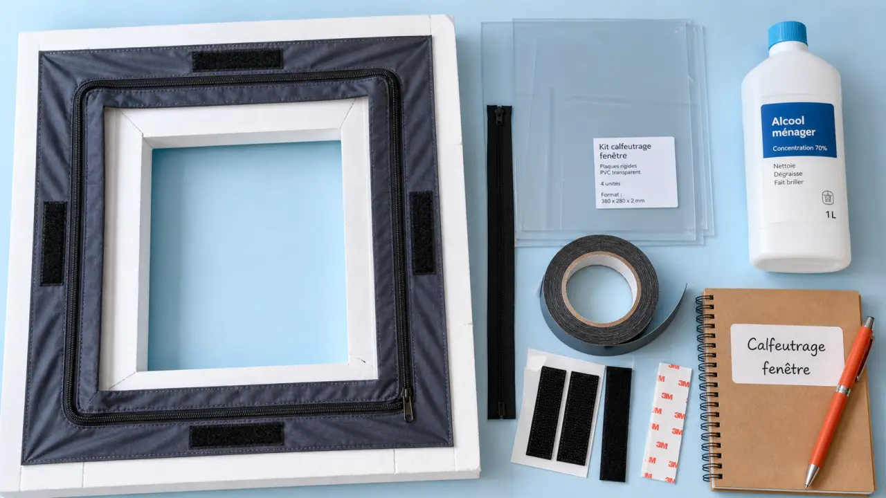 Meilleur kit calfeutrage pour climatiseur mobile : kit de calfeutrage fenêtre et étanchéité